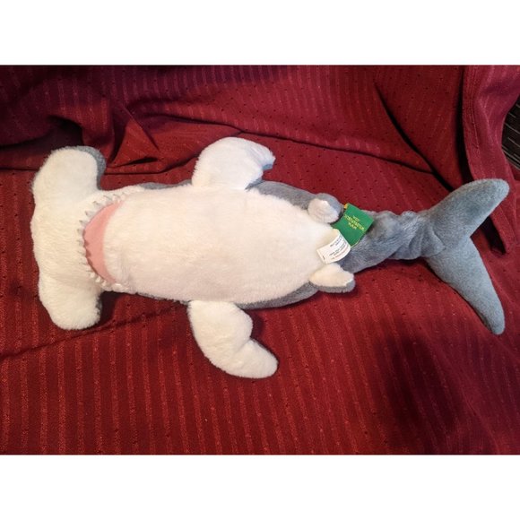 15" Wild Republic Plush Hammerhead Shark stuffed animal - Picture 2 of 3